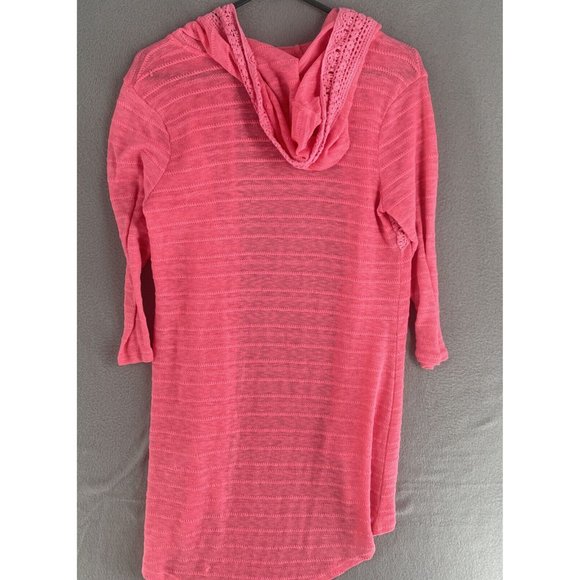 Maurices Cardigan Sweater Womens Medium 3/4 Sleeve Bohemian BOHO Style Open - Picture 9 of 10